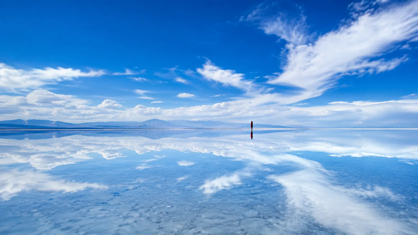 Qarhan Salt Lake ,sky mirror.webp